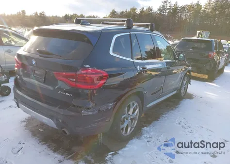 2020 BMW X3 xDrive30I from USA, damaged, VIN 5UXTY5C09L9B39754